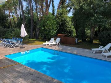 Location de vacances en maison  8 personnes à MOLIETS ET MAA 